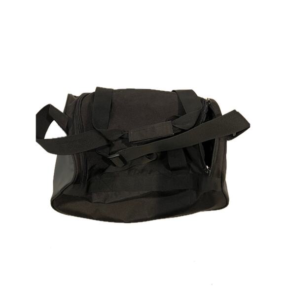 Nike Russell Wilson 3 Black White Duffel Gym Bag 16"x8"x8" - Picture 3 of 6